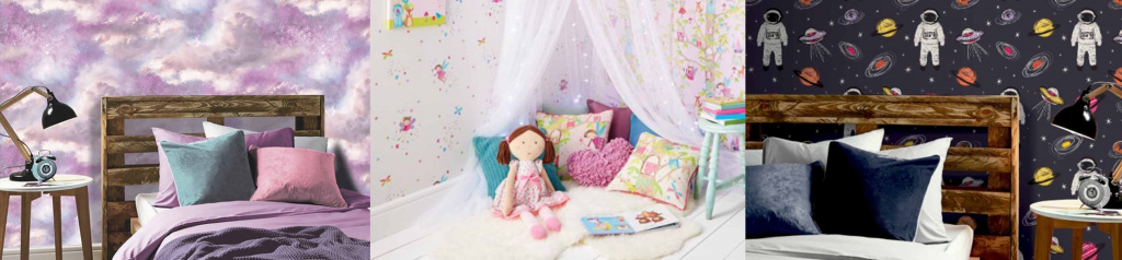 Представленные сюжеты для оформления детских и игровых комнат, спален найдут своих почитателей от самых маленьких и нежных возрастов до подростков с подчеркнутой индивидуальностью.